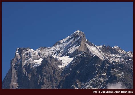 Wetterhorn, Grindelwald, Bernese Oberland, Switzerland » Photo Gallery ...