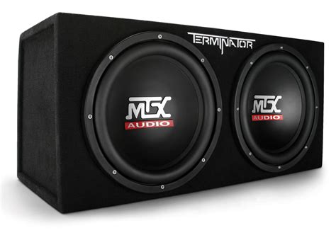 Car Subwoofer, Terminator Series, 1,200-Watt Dual 12-Inch Enclosur FREE SHIPPING | eBay