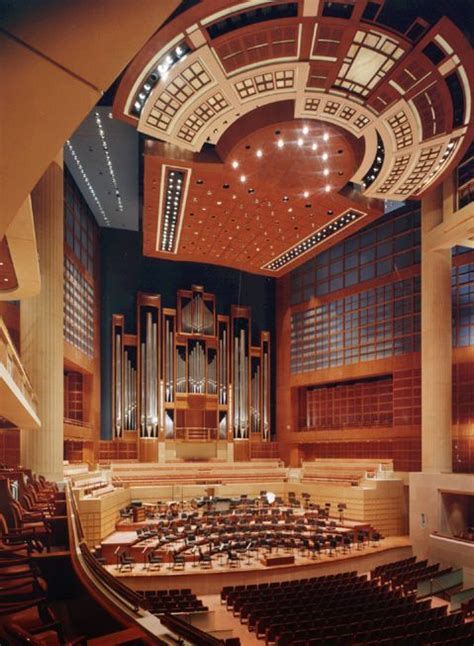 Dallas, TX: Meyerson Symphony Center: Fisk organ | Concert hall, Concert hall architecture, Symphony