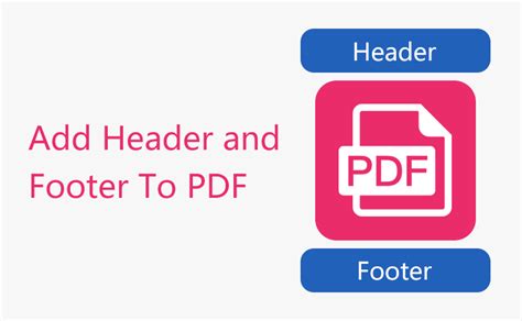 How To Add Header and Footer To PDF