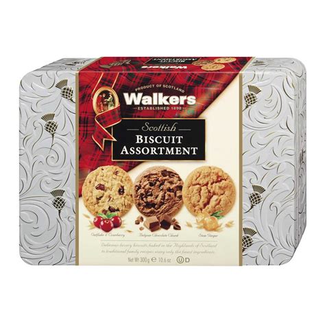 Walkers Shortbread Ltd. Biscuit Tin Assorted Biscuits 300g - Dose | Top ...