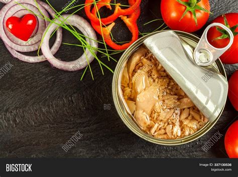 Canned Tuna Fish. Image & Photo (Free Trial) | Bigstock