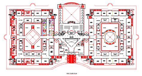 Secondary School Floor Plan - Cadbull