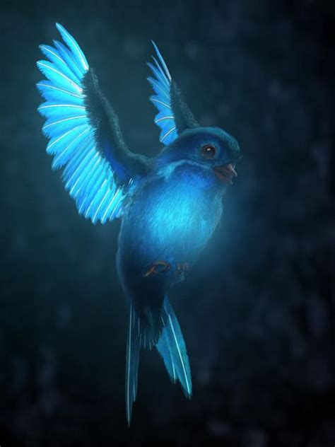 Lets Take a Journey to the understanding of the Glowing Bird | Mythical creatures art, Mystical ...