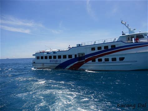 Bluewater ferry No 1 ke Pulau Tioman - Kacang Dal