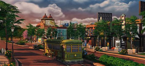 The Sims 4 | #TS4 #TheSims4 https://rednaxlive.tumblr.com/likes | Cityscape, Scenery, Photo