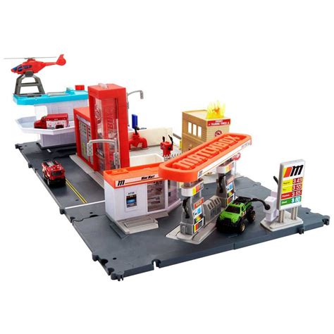 Matchbox Action Drivers Fuel Station Playset Multicolor | Kidinn