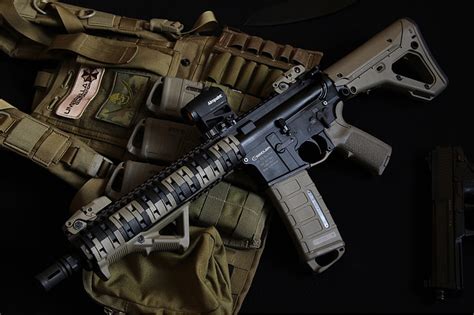 HD wallpaper: weapons, machine, Daniel Defense, MK18 | Wallpaper Flare