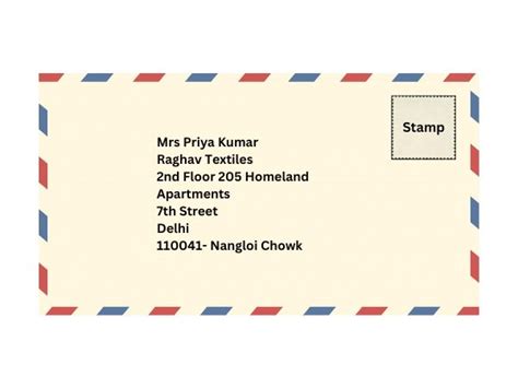 How To Send a Letter to India - e-Snail