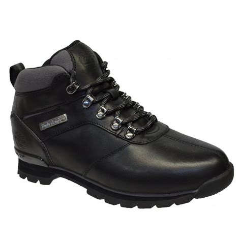 Timberland Timberland Splitrock 2 Leather Black (N34) A1HVQ Mens Boots ...