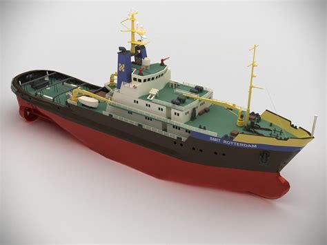 3D model Steamship VR / AR / low-poly | CGTrader