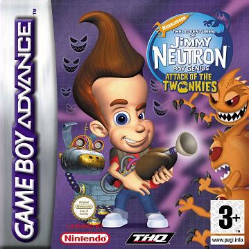 Covers & Box Art: Jimmy Neutron: Attack of the Twonkies - GBA (1 of 1)