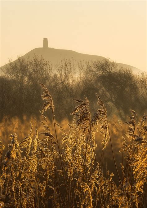 Glastonbury Tor (hill) at sunrise by Artur Szczeszek (England) | Glastonbury tor, Glastonbury ...