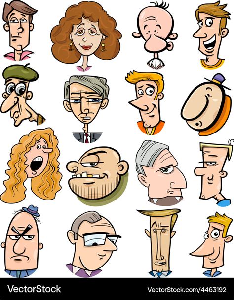 Animated People Faces