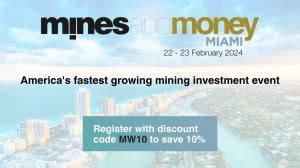 Mines and Money Miami - America's fastest growing mining investment event