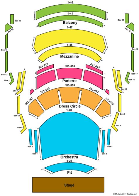 Phoenix Concert Tickets | Seating Chart | Mesa Arts Center