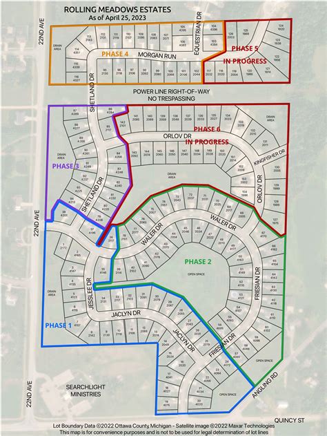 Neighborhood Map – Rolling Meadows of Jamestown