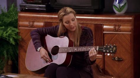 Gibson Acoustic Guitar Held By Lisa Kudrow (Phoebe Buffay) In Friends Season 4 Episode 7 “The ...