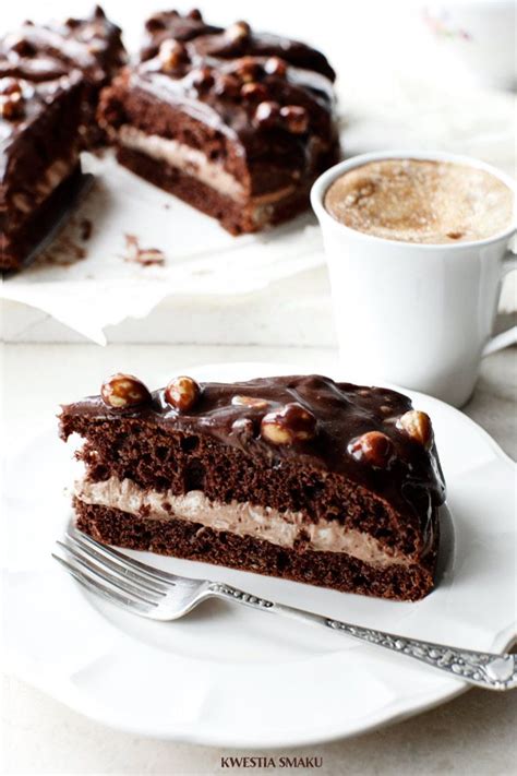 Torcik Gianduia | Chocolate cheesecake recipes, Extreme chocolate cake ...