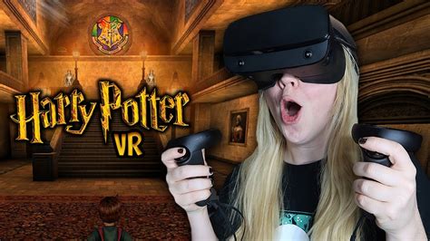 EXPLORING HOGWARTS IN VR! (Harry Potter PC Games) - YouTube