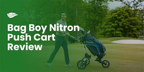 Bag Boy Nitron Push Cart Unboxing and Review 2024