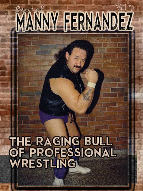 Best Buy: Manny Fernandez: The Raging Bull of Professional Wrestling Vol. 1