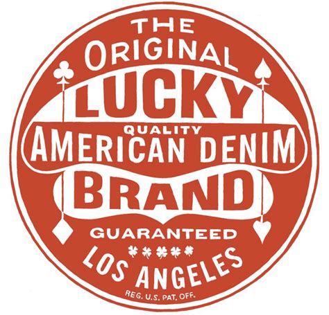 LUCKY BRAND | Lucky brand, Logo inspiration, Vintage signs