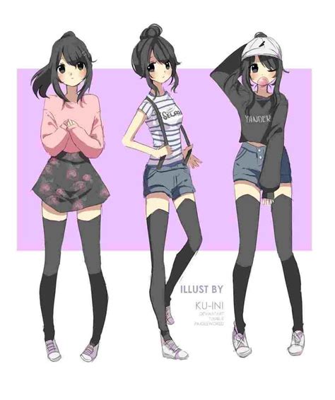 Cool Anime Clothes Drawings Drawing anime clothing is not an easy task by no means