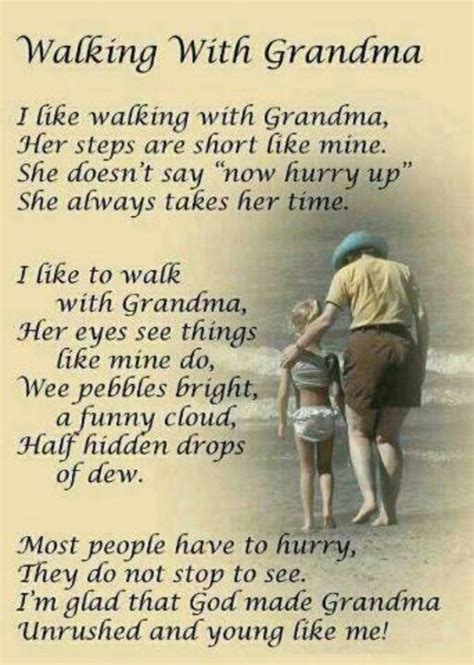 Walking With Grandma ~ I love my grandchildren. They are a joy! | Grandma quotes, Sayings ...