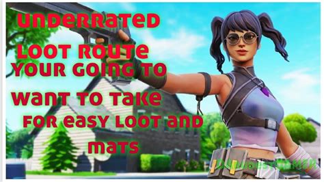 fortnite loot route - YouTube