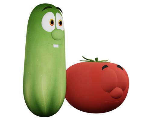 Mobile - VeggieTales Digital Pop-up - Bob & Larry - The Models Resource