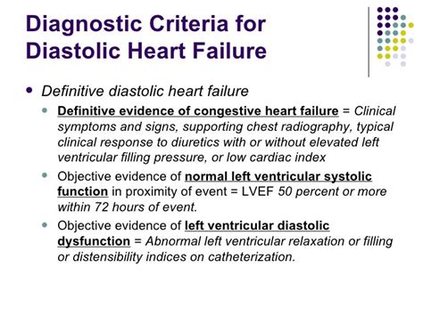 Diastolic Heart Failure