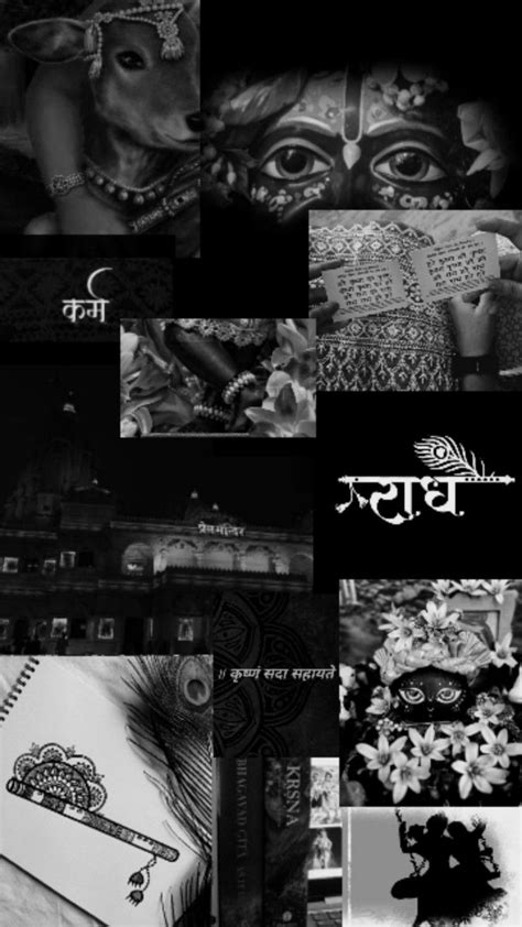 black and white collage with various images