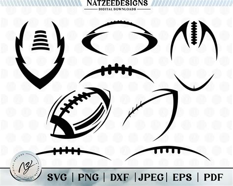 Football Design, Football Logo, Football Outline, Textiles, Vector File ...