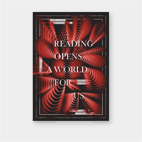 World Book Day | Typographic posters :: Behance