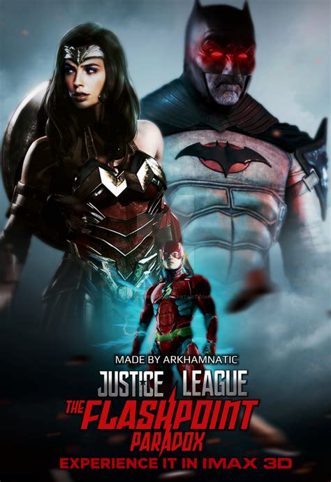 Justice League The Flashpoint Paradox movie poster by ArkhamNatic on DeviantArt