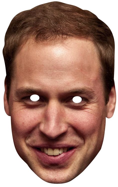 Prince William Duke of Cambridge Royal Card Party Face Mask. In Stock Now with Free UK Delivery ...