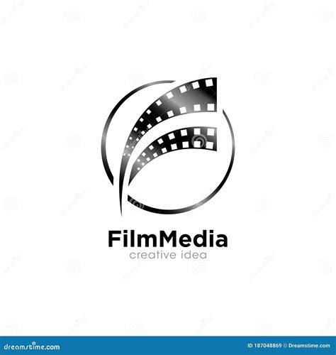 Creative Film Concept Logo Design Template Stock Vector - Illustration ...