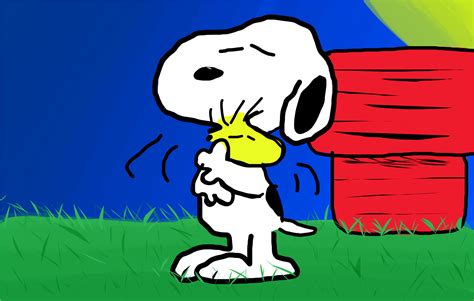 Warm Snoopy Hugs » drawings » SketchPort