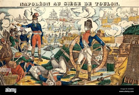 events, War of the First Coalition 1792 - 1797, Siege of Toulon Stock ...