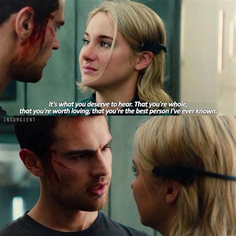 My heart cannot handle the amount of feels from the quote! | Divergent