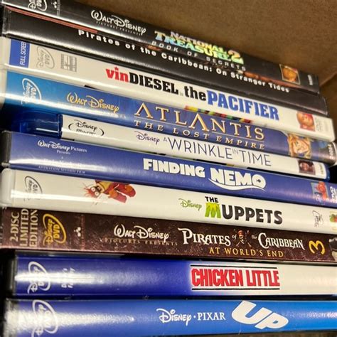 Disney | Media | For 1 Disney Family Dvd Movie Film Bundle Lot Video Ten Movies Included | Poshmark