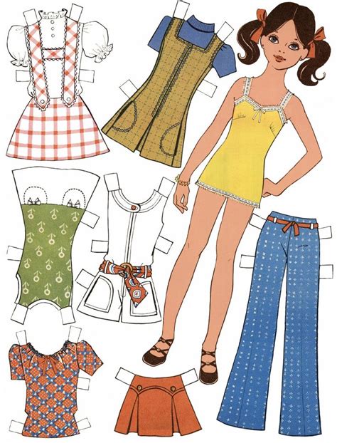 1019 best PAPER DOLLS images on Pinterest | Childhood, Vintage paper dolls and My childhood