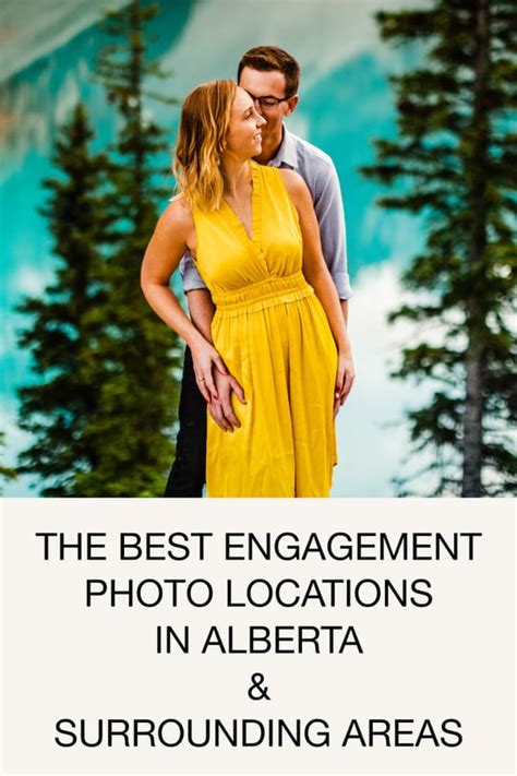 Best Engagement Photos Locations In Alberta & Surrounding Areas