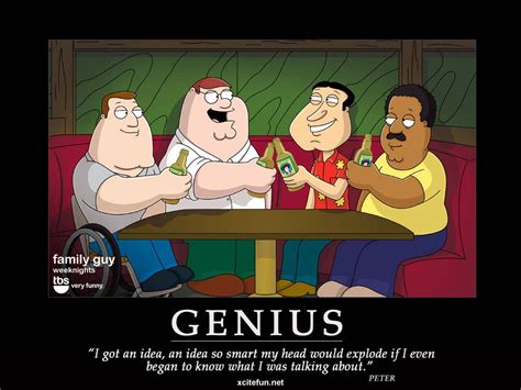 Meeting of the minds | Family guy quotes, Family guy, Family humor