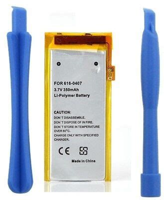 Replacement battery for ipod Nano 4th gen 4 MB598LL/A A1285 MB754LL/A MB903LL/A 723905661816 | eBay