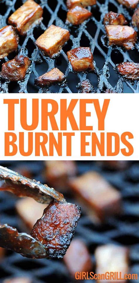 Turkey Burnt Ends with Cranberry Barbecue Sauce | Recipe | Turkey tip ...