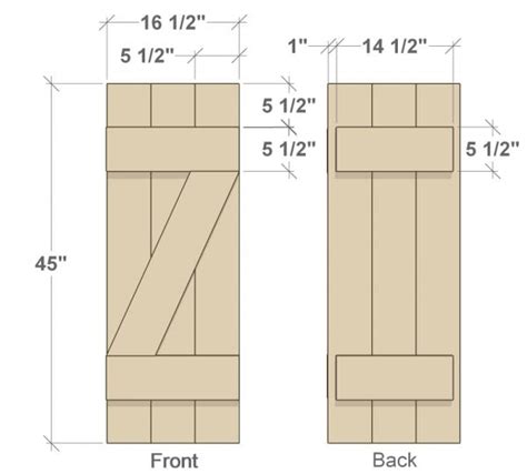 Build Your Own Wood Shutters For Under $40