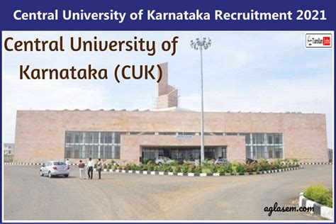 Central University of Karnataka Recruitment 2021 Out - Apply For 10 Visiting Faculty Jobs