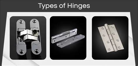 Types Of Hidden Hinges